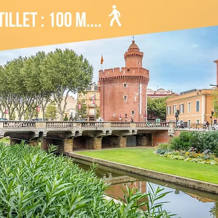Les Suites Du Castillet Perpignano Esterno foto